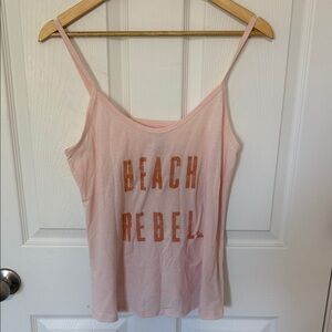 Roxy Light Pink Beach Rebel Cami